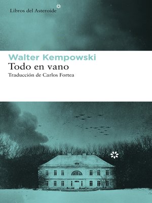 cover image of Todo en vano